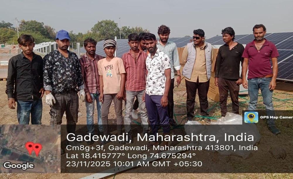 Gadewadi solar farm site