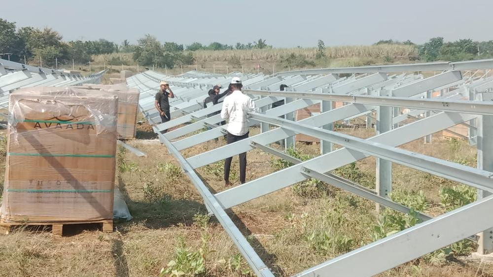Gadewadi solar farm site