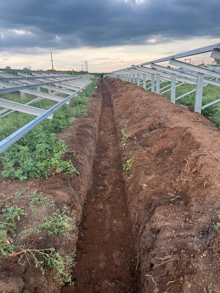 Murum solar farm site view